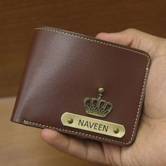Customized Leather Men wallet