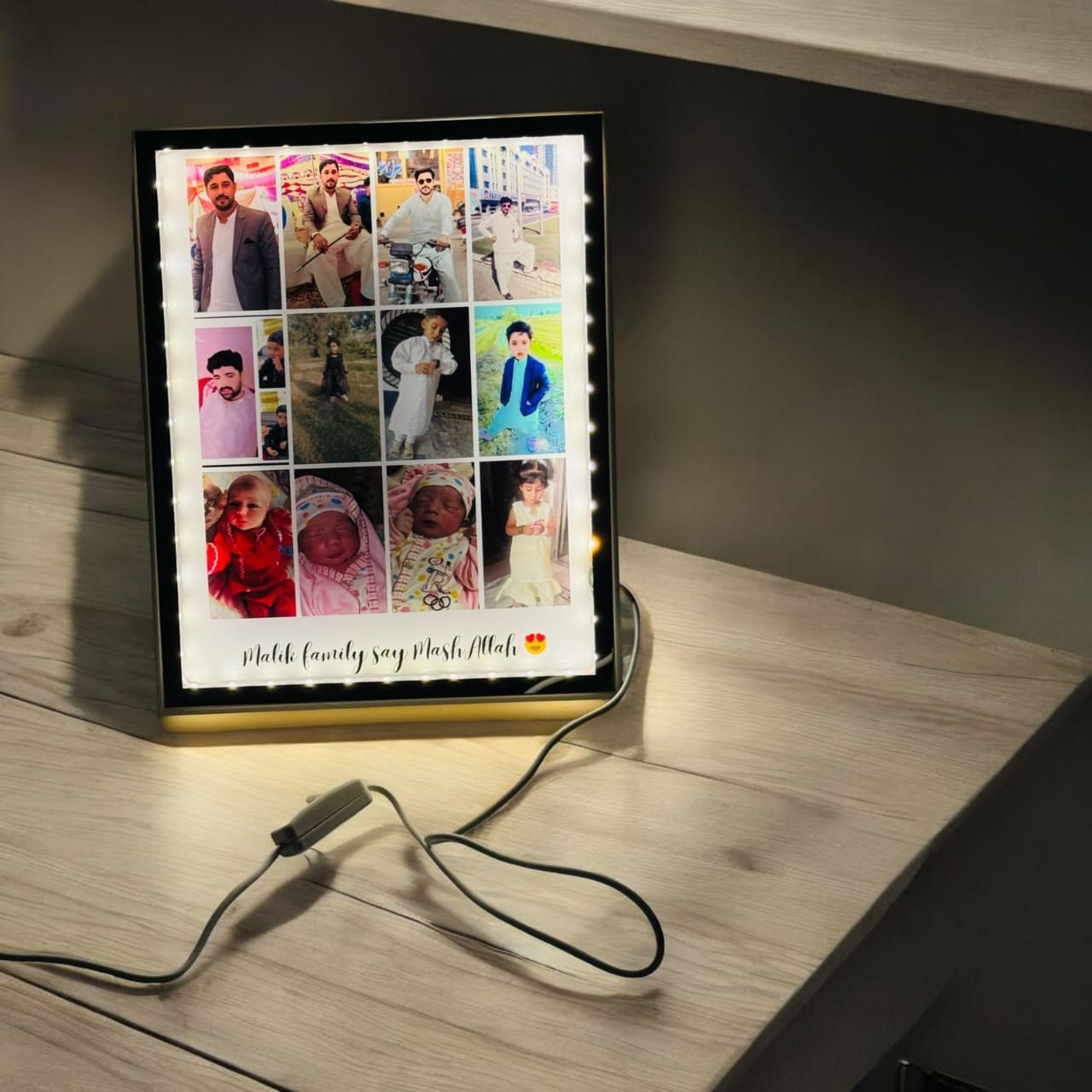 LED PICTURE CUSTOMIZE FRAME